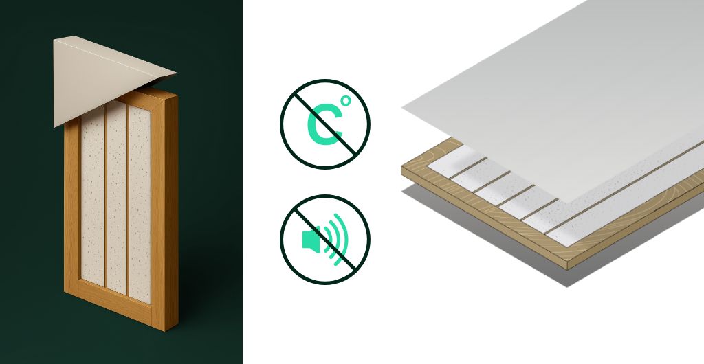 Intiri drzw ukryte fornir zabudowa fornirowana